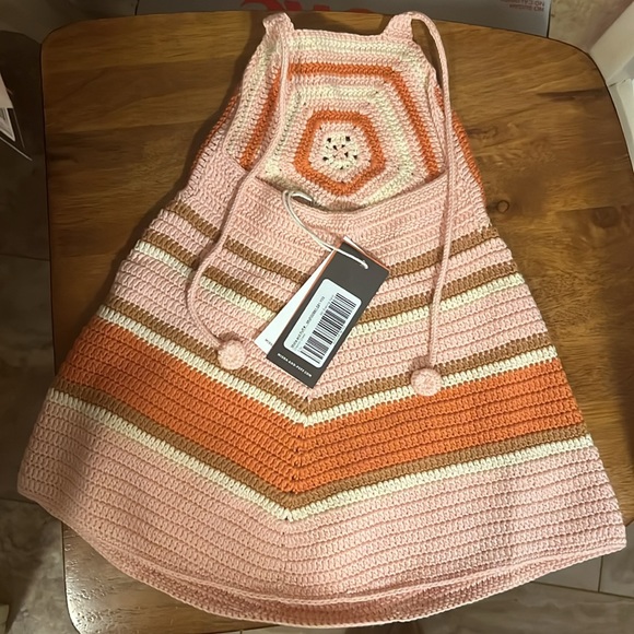 Misha & Puff Chevron Dress - Picture 3 of 4